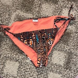 Ninety Vibrant Patterned Bikini Bottom